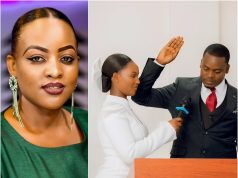 Aline Gahongayire yikomye abakwirakwije inkuru mbi kuri Vestine ati: ‘Ijambo ribi ryose ndyambitse ubusa mu izina rya Yesu’