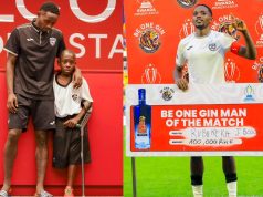 APR FC yatsinze Rayon Sports 3-0, Ruboneka wahembwe nk’umukinnyi mwiza w’umukino, igihembo cye akigena umwana ufite ubumuga