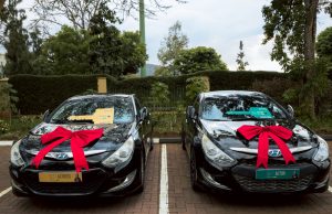 Abakinnyi ba filime Kecapu na Bamenya, begukanye imodoka muri Mashariki Film Festival