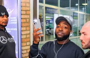 Umuhanzi Davido yageze i Kigali