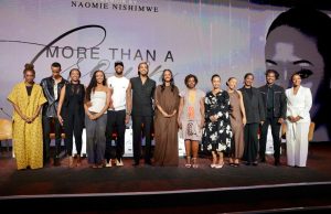 Miss Rwanda, Nishimwe Naomie, yamuritse igitabo yise ‘More Than Crown’, ashimira umugabo we wamushyigikiye