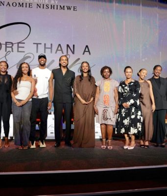 Miss Rwanda, Nishimwe Naomie, yamuritse igitabo yise ‘More Than Crown’, ashimira umugabo we wamushyigikiye